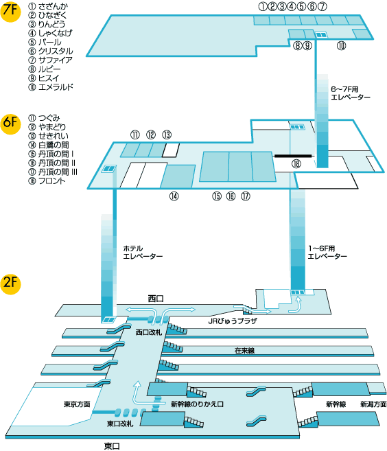 フロアマップ